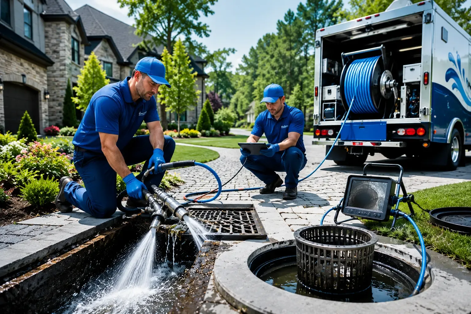 Local outdoor drain cleaning professionals in Seward, PA